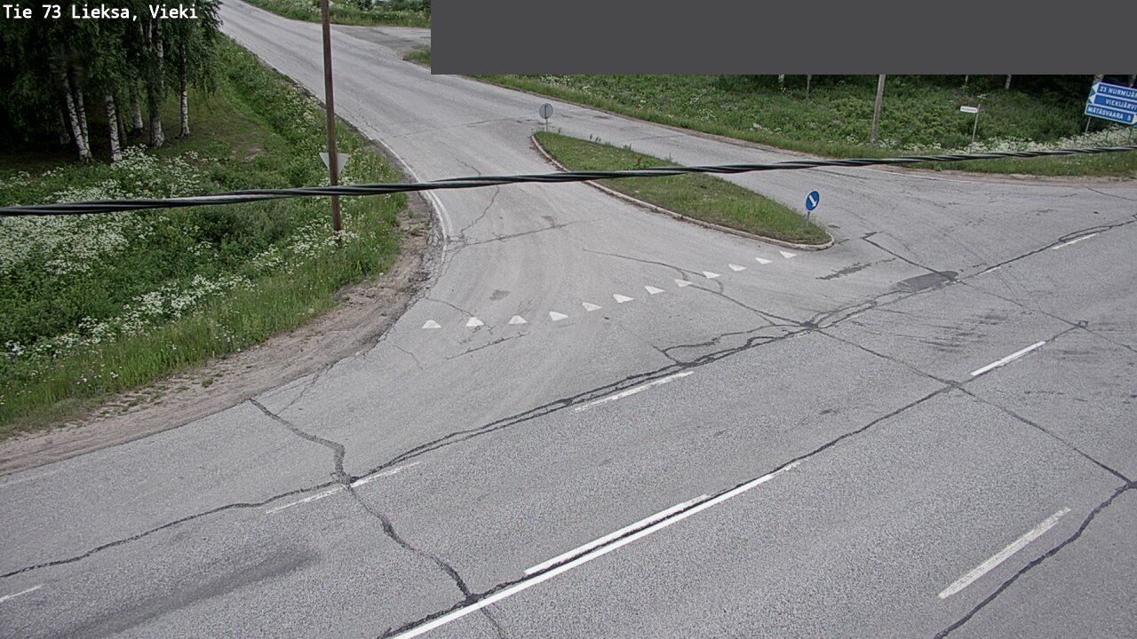 Kelikamerat Kuva Tie 73 Lieksa; Vieki, Lieksa, Pohjois-Karjala