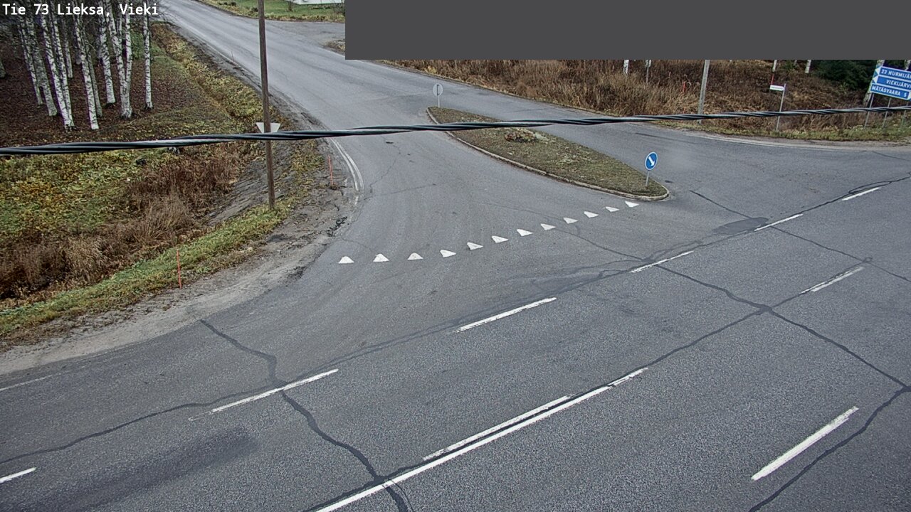 Kelikamerat Kuva Tie 73 Lieksa; Vieki, Lieksa, Pohjois-Karjala