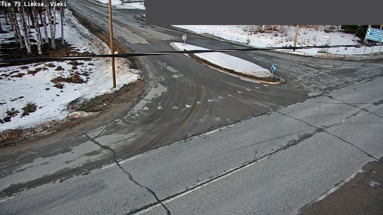 Kelikamerat Kuva Tie 73 Lieksa; Vieki, Lieksa, Pohjois-Karjala