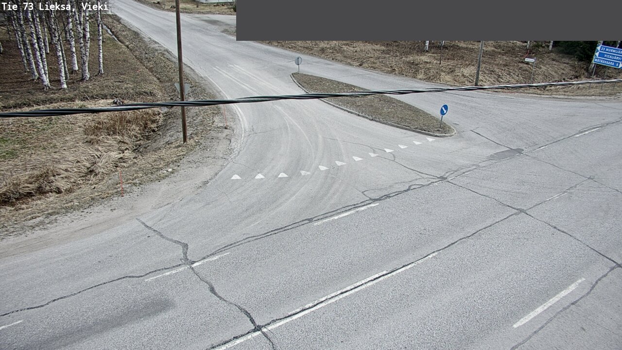 Weather Camera Image Väg 73 Lieksa, Vieki, Lieksa, Pohjois-Karjala