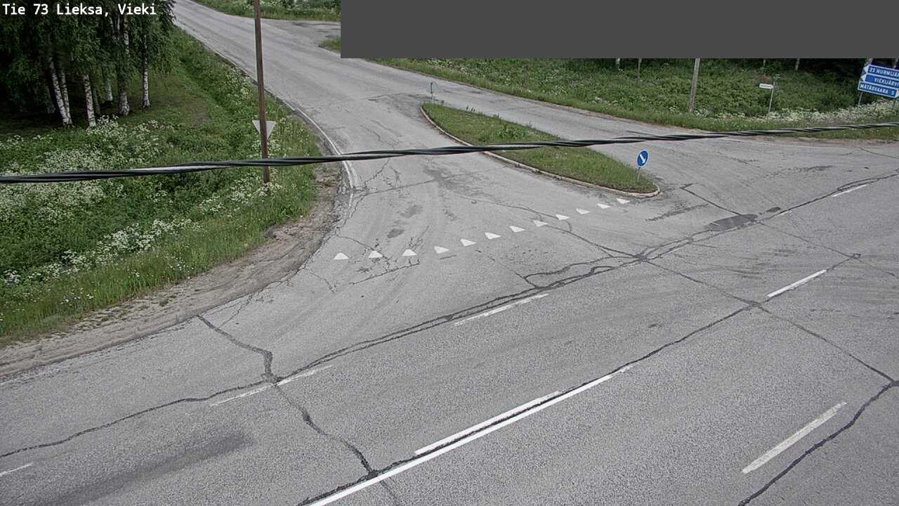 Weather Camera Image Road 73 Lieksa, Vieki, Lieksa, Pohjois-Karjala