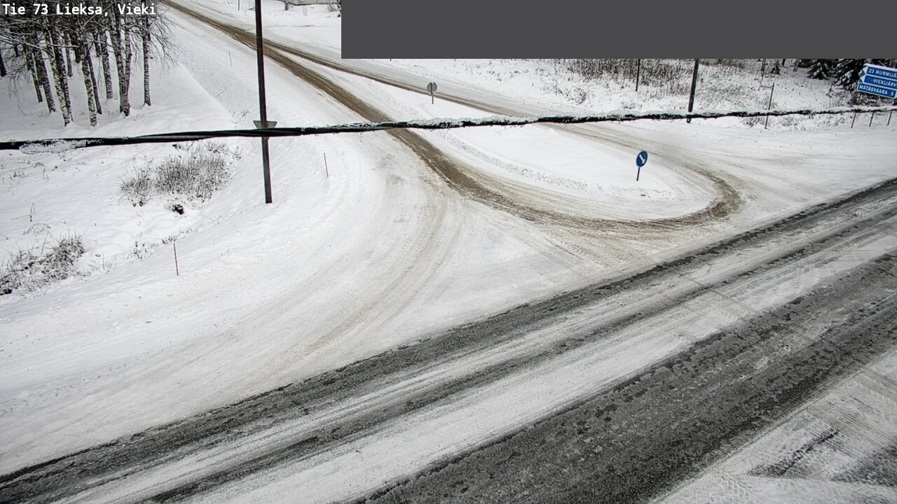 Weather Camera Image Road 73 Lieksa, Vieki, Lieksa, Pohjois-Karjala