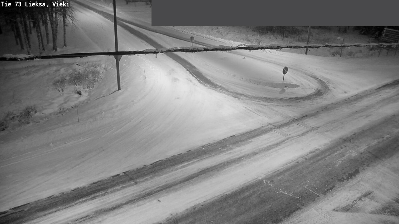 Weather Camera Image Road 73 Lieksa, Vieki, Lieksa, Pohjois-Karjala
