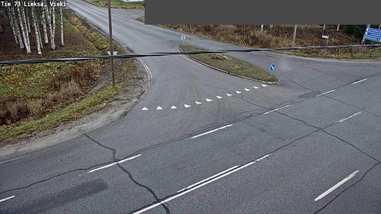 Kelikamerat Kuva Tie 73 Lieksa; Vieki, Lieksa, Pohjois-Karjala