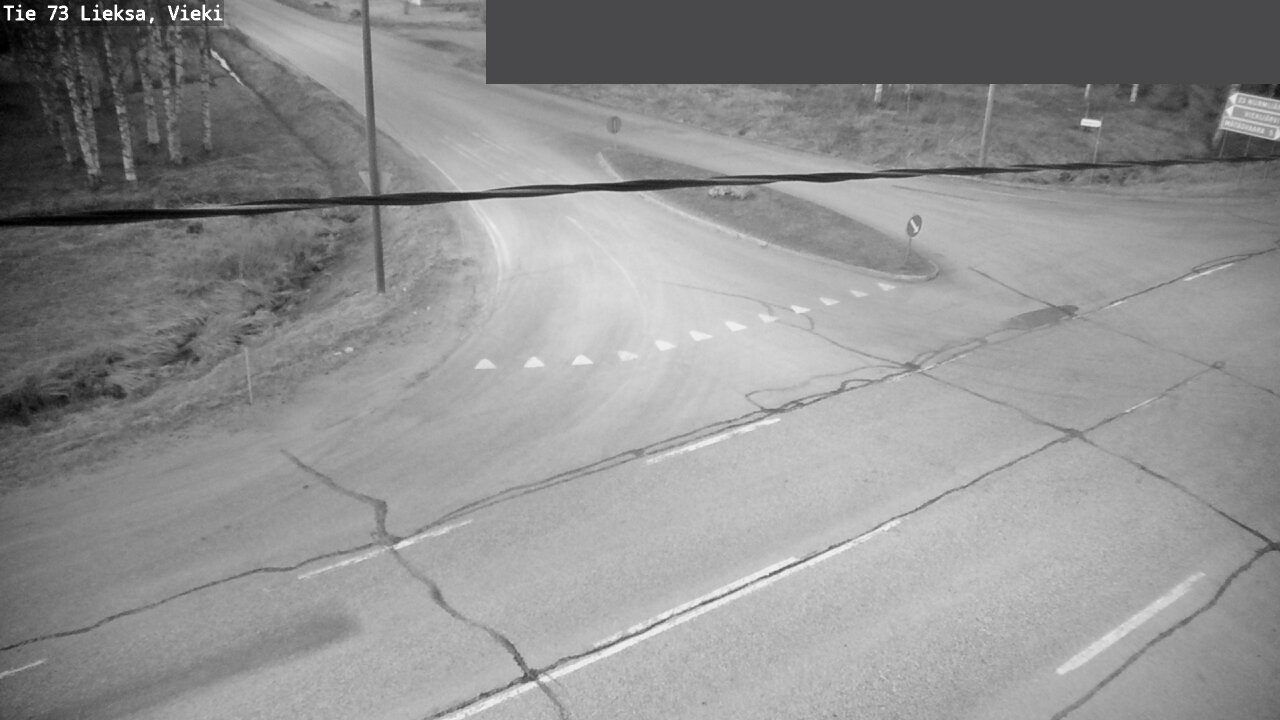 Weather Camera Image Väg 73 Lieksa, Vieki, Lieksa, Pohjois-Karjala