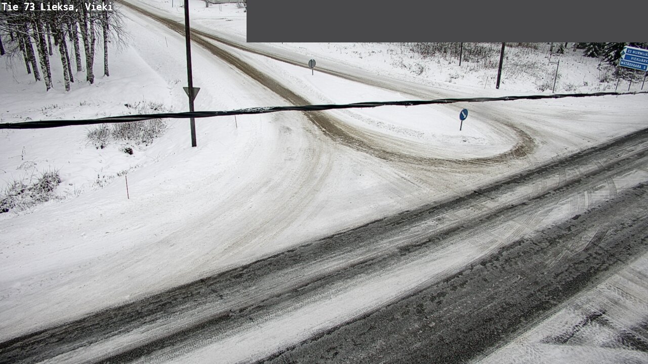Weather Camera Image Road 73 Lieksa, Vieki, Lieksa, Pohjois-Karjala