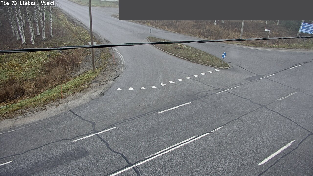 Kelikamerat Kuva Tie 73 Lieksa; Vieki, Lieksa, Pohjois-Karjala