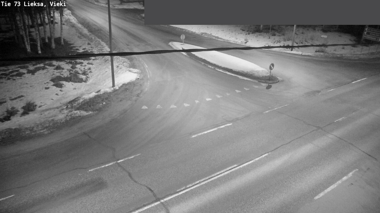 Weather Camera Image Väg 73 Lieksa, Vieki, Lieksa, Pohjois-Karjala