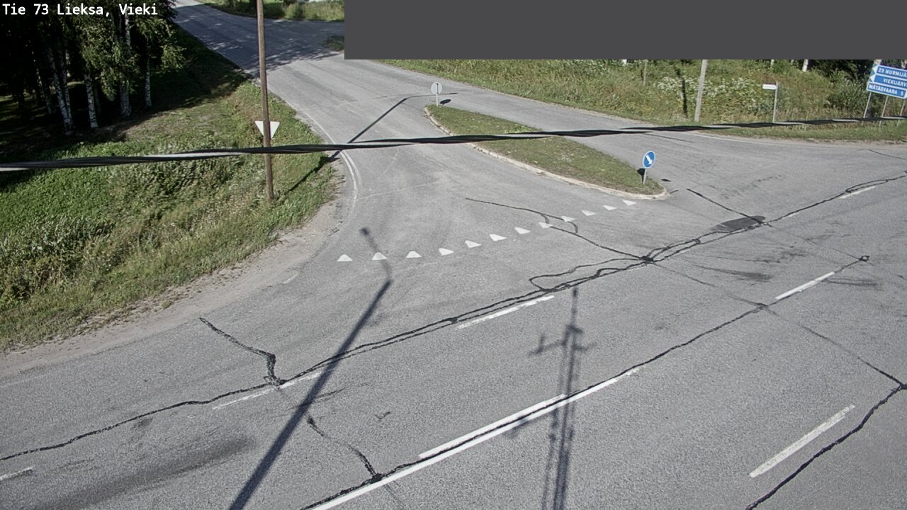 Weather Camera Image Road 73 Lieksa, Vieki, Lieksa, Pohjois-Karjala