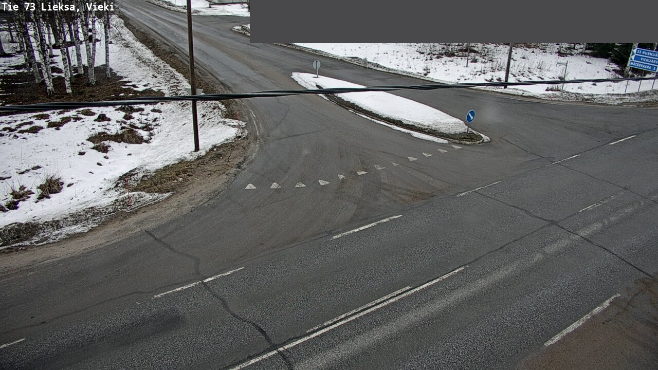 Kelikamerat Kuva Tie 73 Lieksa; Vieki, Lieksa, Pohjois-Karjala