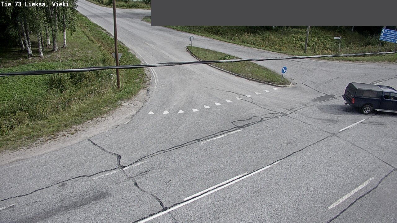 Weather Camera Image Väg 73 Lieksa, Vieki, Lieksa, Pohjois-Karjala