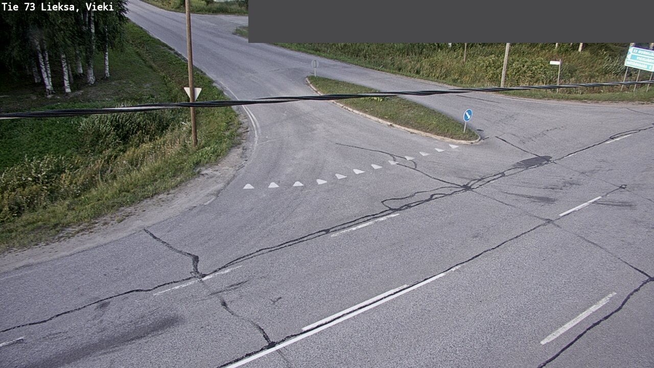 Weather Camera Image Road 73 Lieksa, Vieki, Lieksa, Pohjois-Karjala
