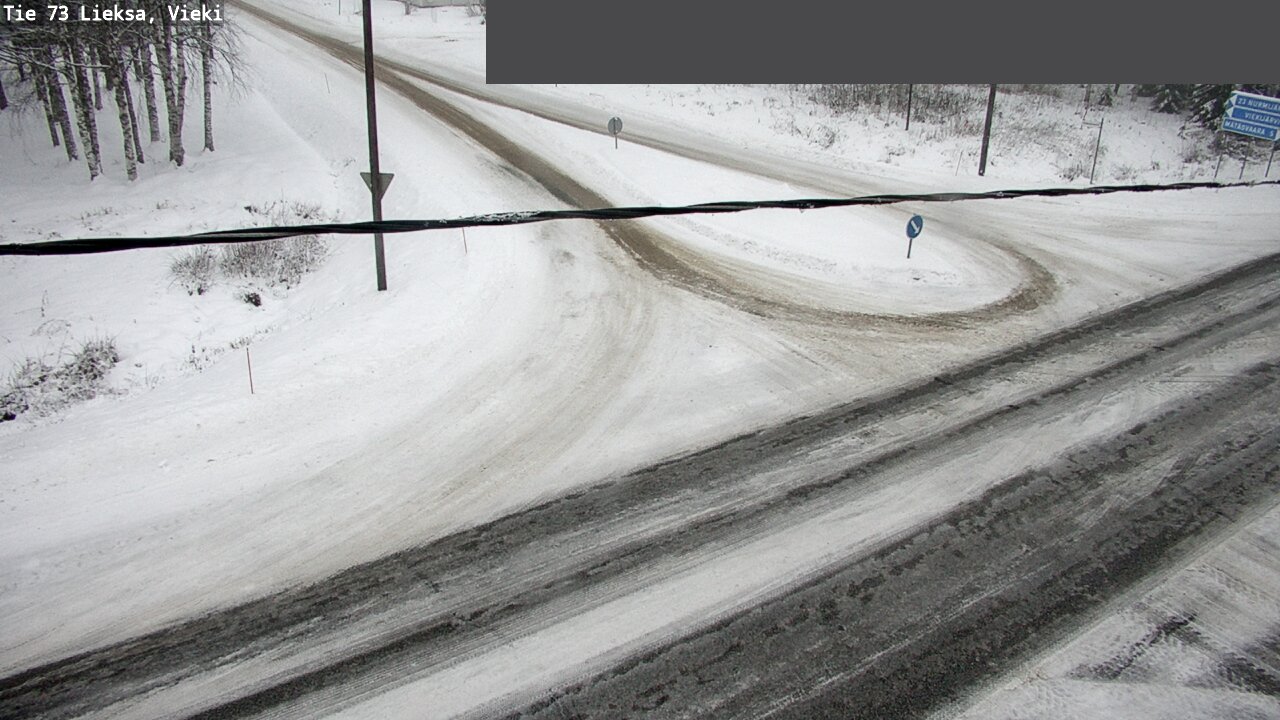 Weather Camera Image Road 73 Lieksa, Vieki, Lieksa, Pohjois-Karjala