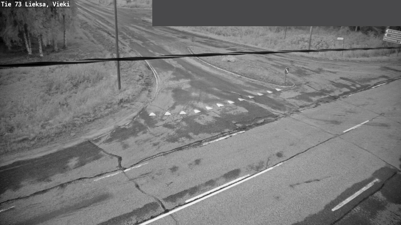 Weather Camera Image Road 73 Lieksa, Vieki, Lieksa, Pohjois-Karjala