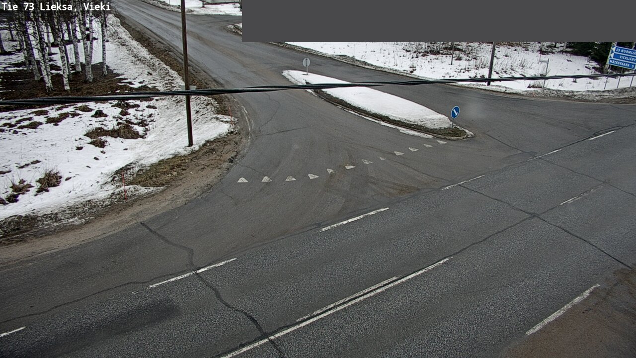 Weather Camera Image Road 73 Lieksa, Vieki, Lieksa, Pohjois-Karjala