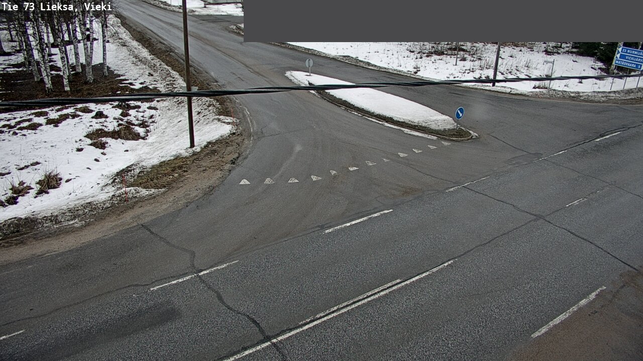 Weather Camera Image Road 73 Lieksa, Vieki, Lieksa, Pohjois-Karjala
