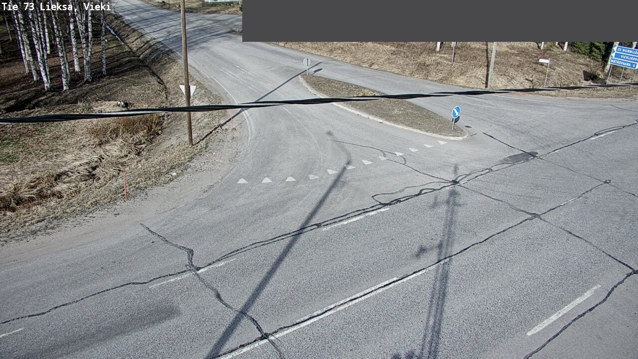 Weather Camera Image Väg 73 Lieksa, Vieki, Lieksa, Pohjois-Karjala