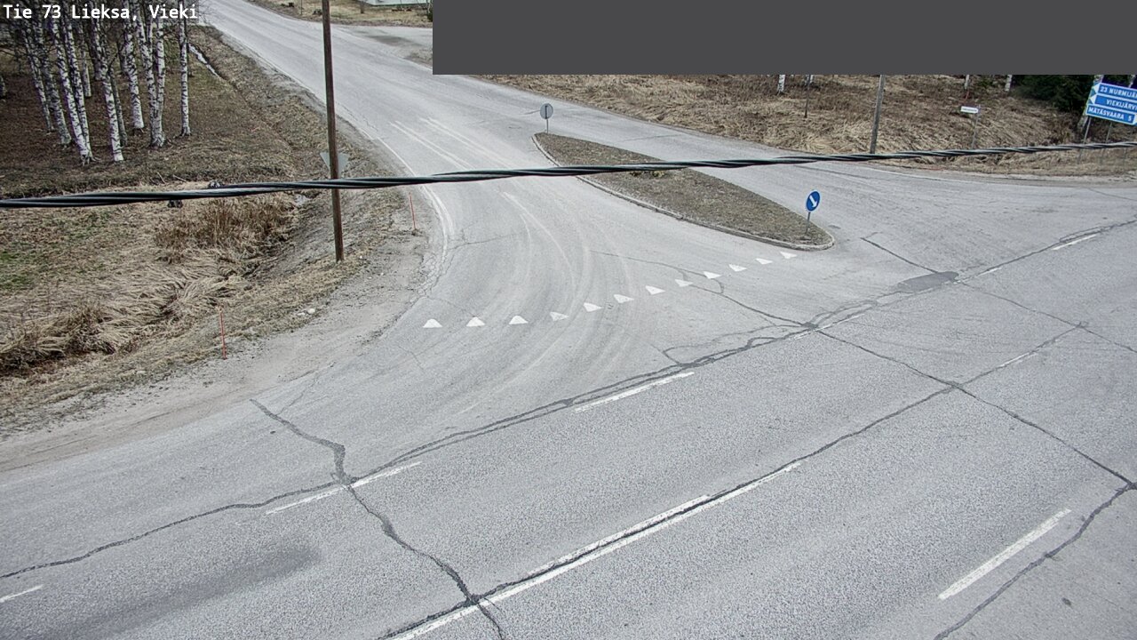 Weather Camera Image Väg 73 Lieksa, Vieki, Lieksa, Pohjois-Karjala