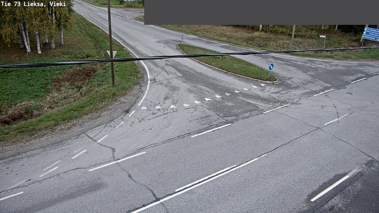 Weather Camera Image Road 73 Lieksa, Vieki, Lieksa, Pohjois-Karjala