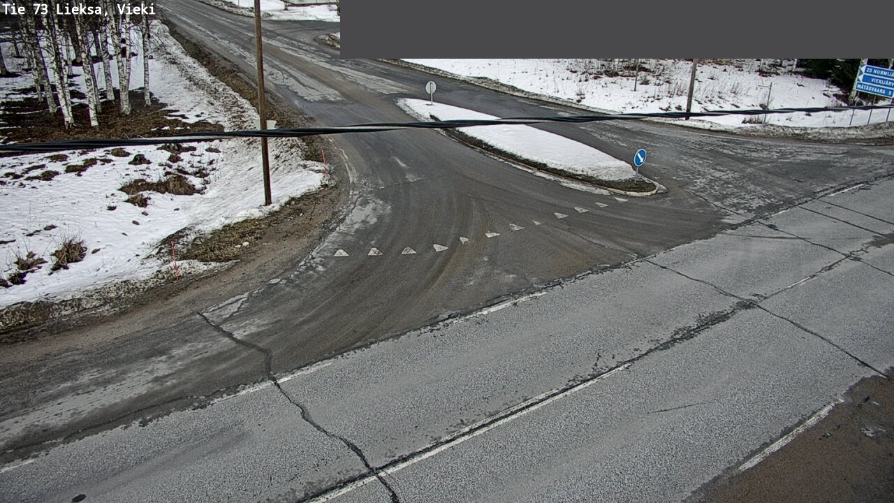 Kelikamerat Kuva Tie 73 Lieksa; Vieki, Lieksa, Pohjois-Karjala