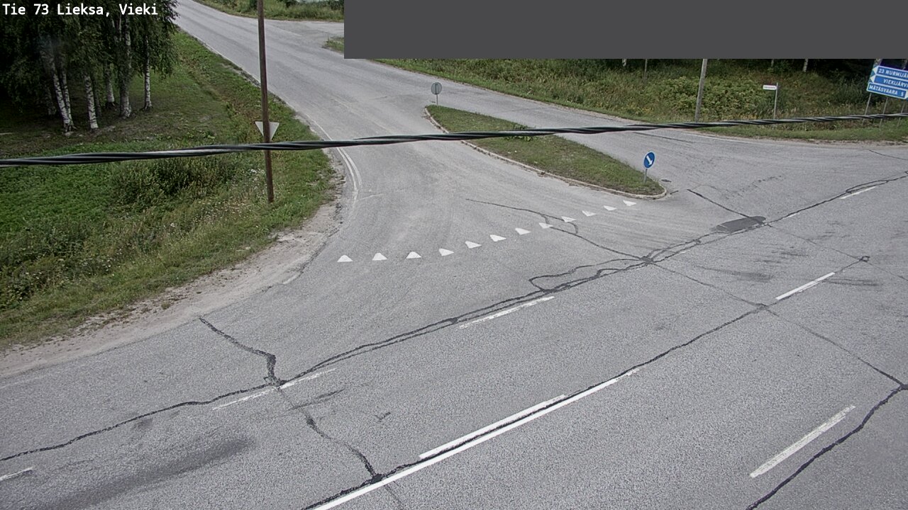 Weather Camera Image Väg 73 Lieksa, Vieki, Lieksa, Pohjois-Karjala