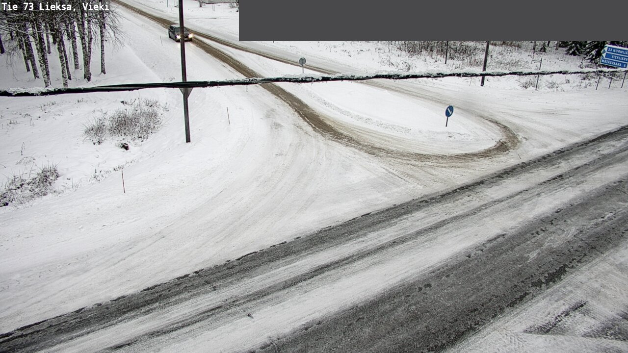 Weather Camera Image Road 73 Lieksa, Vieki, Lieksa, Pohjois-Karjala