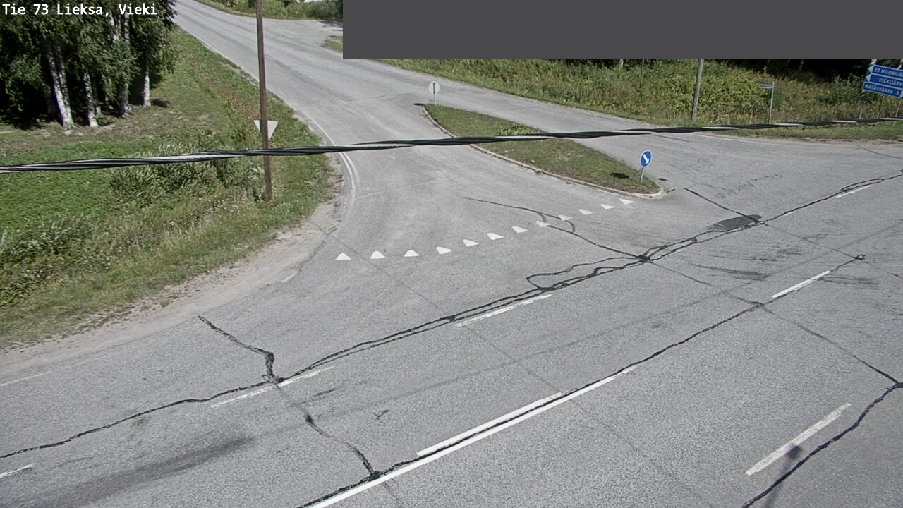 Weather Camera Image Road 73 Lieksa, Vieki, Lieksa, Pohjois-Karjala