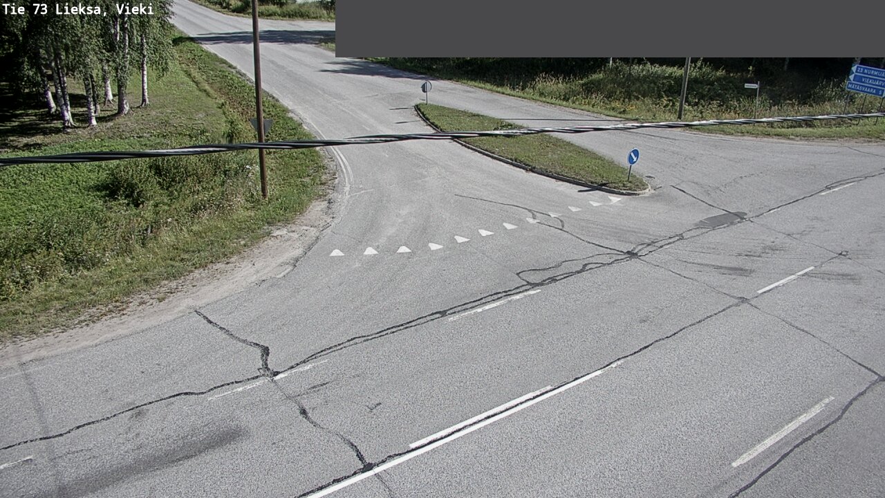 Weather Camera Image Road 73 Lieksa, Vieki, Lieksa, Pohjois-Karjala