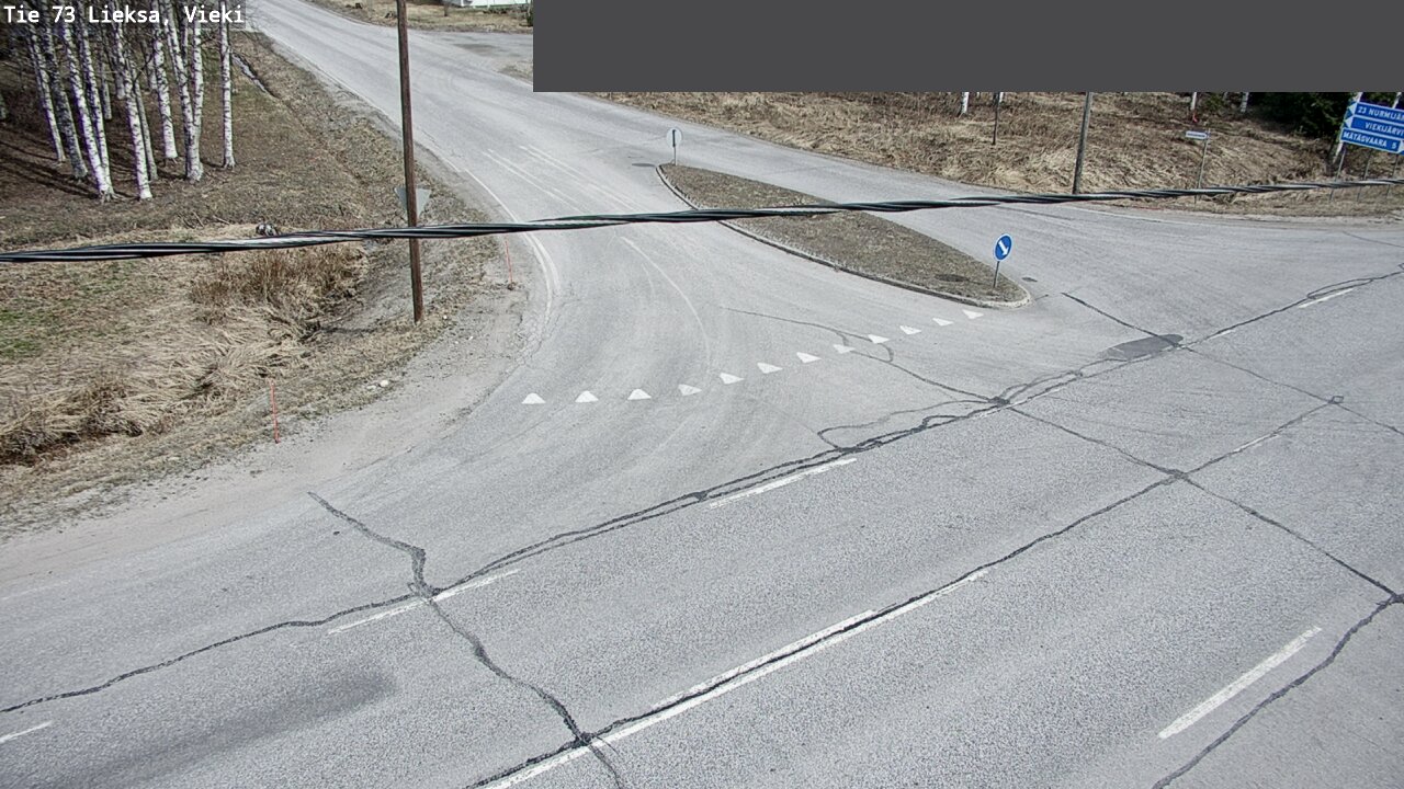 Weather Camera Image Väg 73 Lieksa, Vieki, Lieksa, Pohjois-Karjala