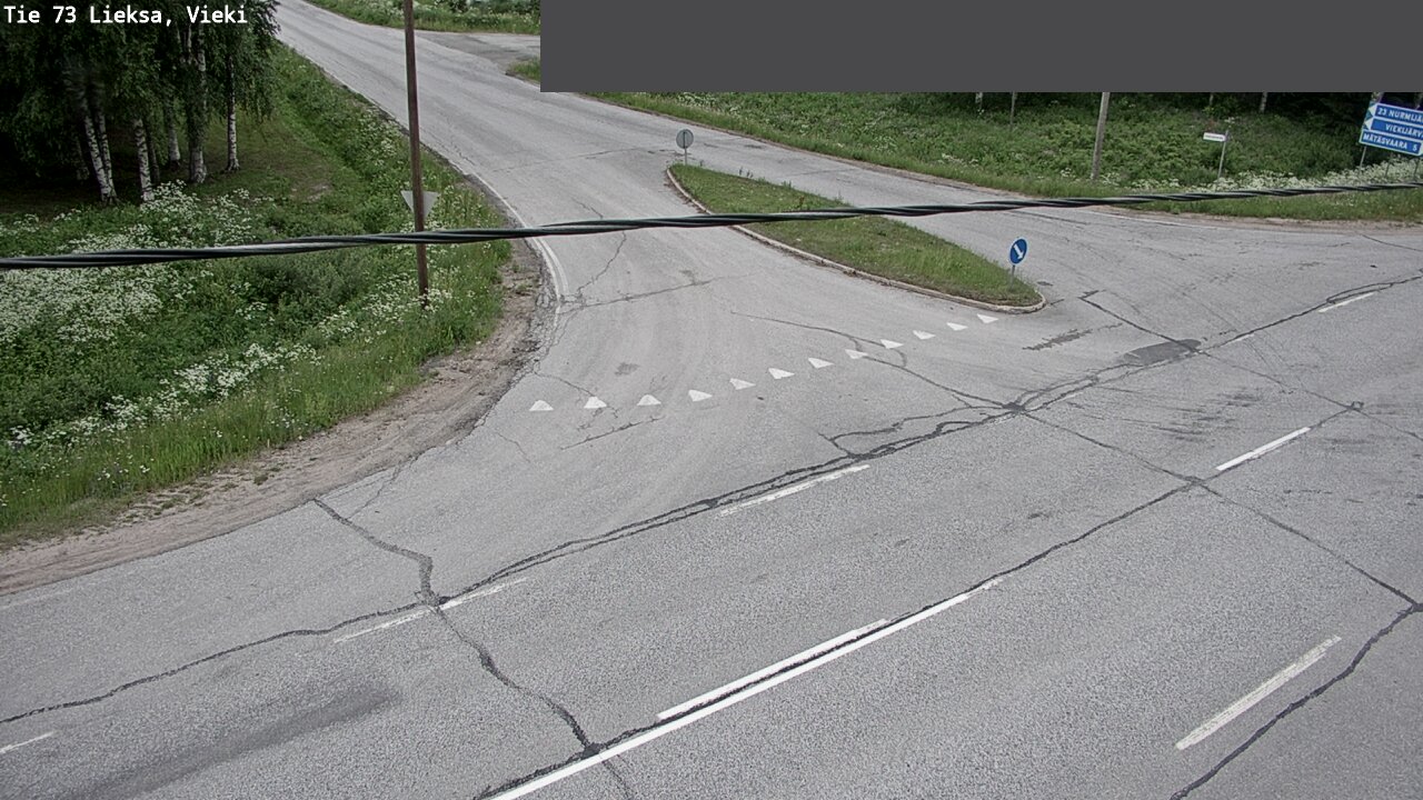 Kelikamerat Kuva Tie 73 Lieksa; Vieki, Lieksa, Pohjois-Karjala