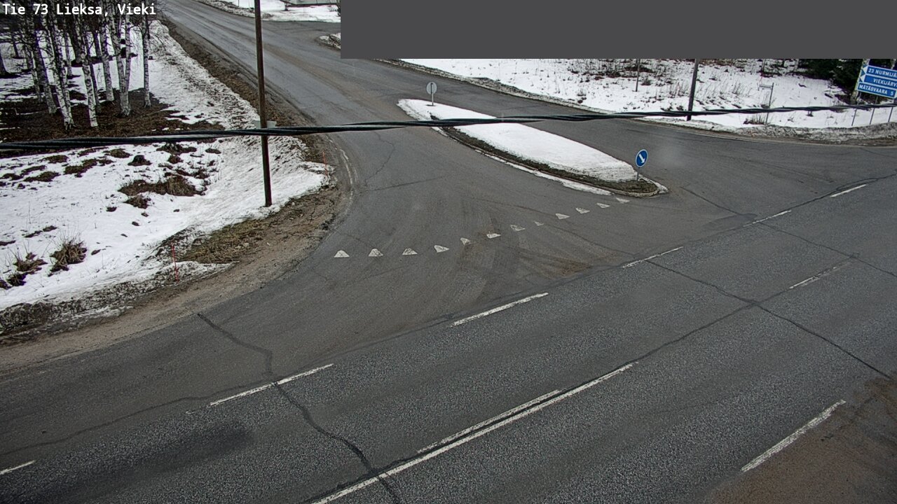 Weather Camera Image Road 73 Lieksa, Vieki, Lieksa, Pohjois-Karjala