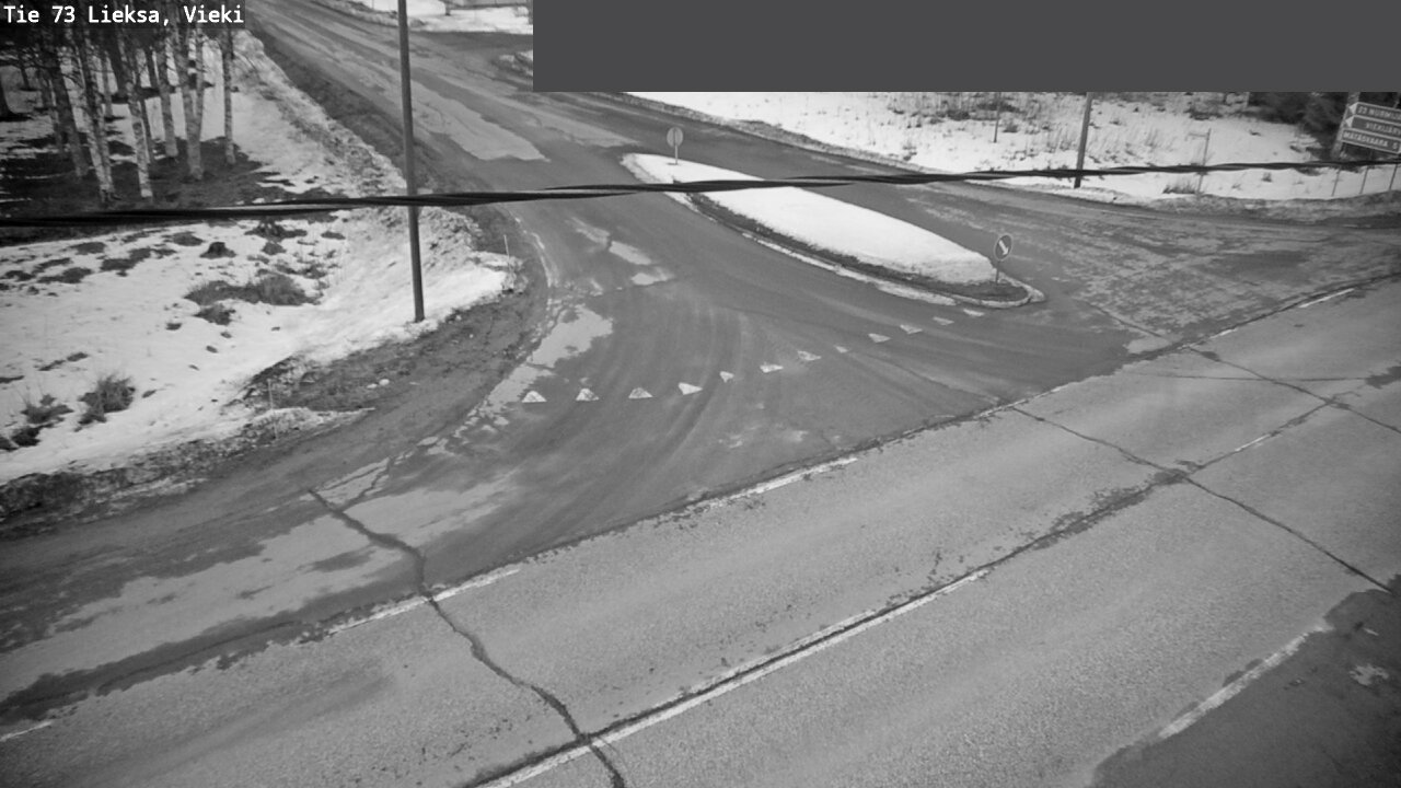 Kelikamerat Kuva Tie 73 Lieksa; Vieki, Lieksa, Pohjois-Karjala