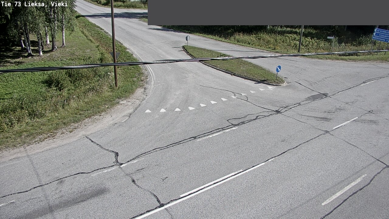 Weather Camera Image Road 73 Lieksa, Vieki, Lieksa, Pohjois-Karjala