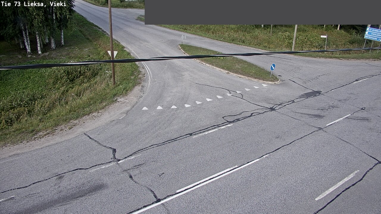 Weather Camera Image Road 73 Lieksa, Vieki, Lieksa, Pohjois-Karjala