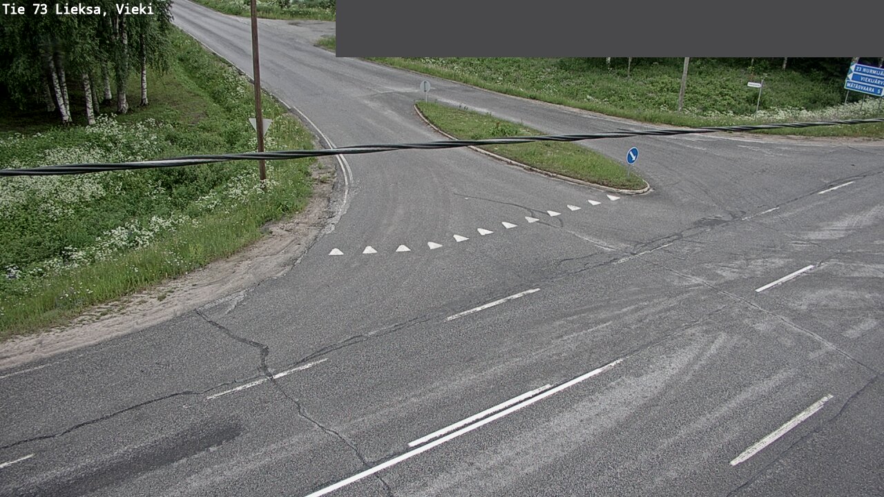 Weather Camera Image Road 73 Lieksa, Vieki, Lieksa, Pohjois-Karjala