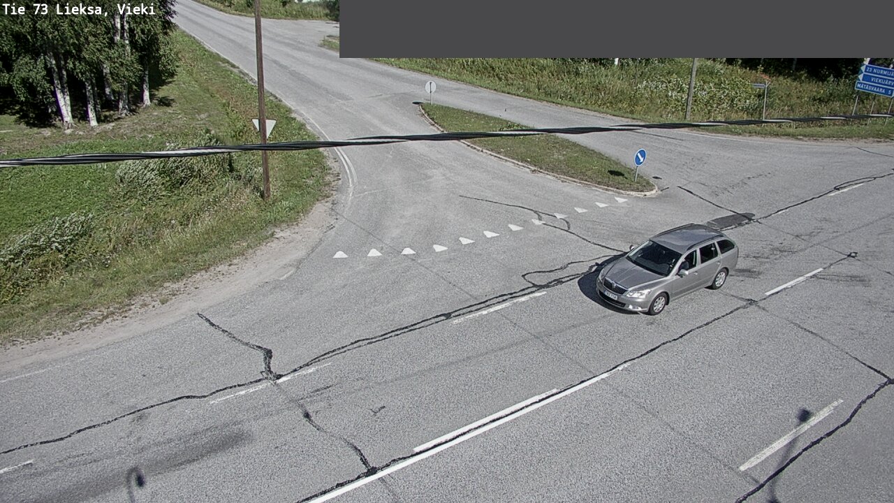 Weather Camera Image Road 73 Lieksa, Vieki, Lieksa, Pohjois-Karjala
