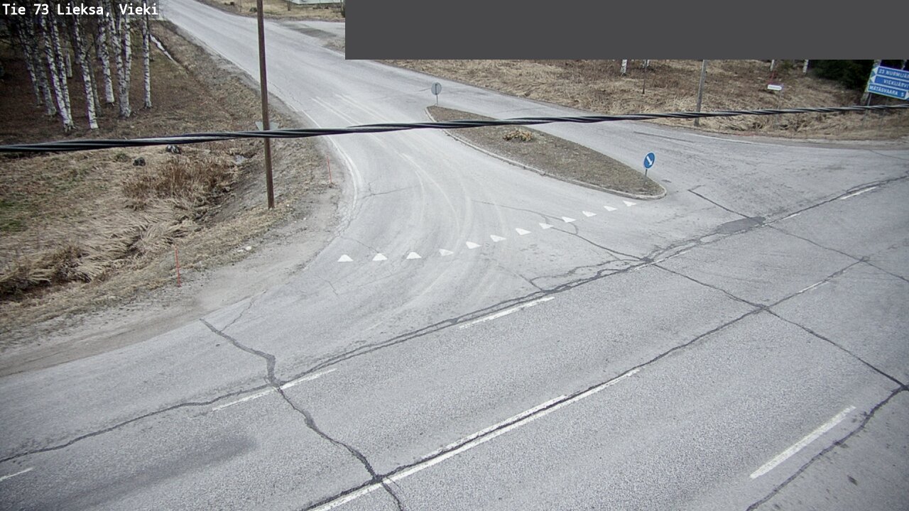 Weather Camera Image Väg 73 Lieksa, Vieki, Lieksa, Pohjois-Karjala