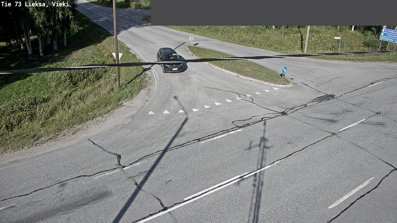 Weather Camera Image Road 73 Lieksa, Vieki, Lieksa, Pohjois-Karjala