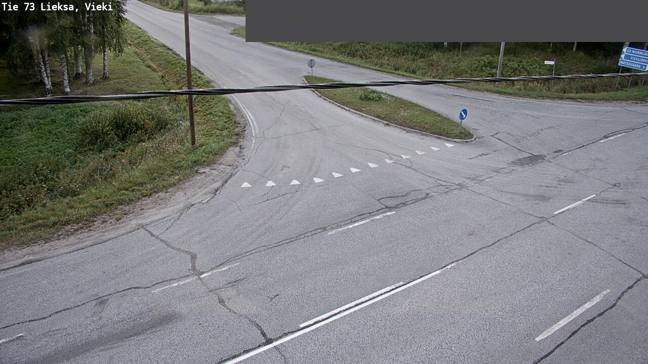 Weather Camera Image Road 73 Lieksa, Vieki, Lieksa, Pohjois-Karjala