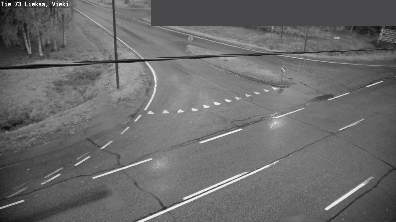 Weather Camera Image Road 73 Lieksa, Vieki, Lieksa, Pohjois-Karjala