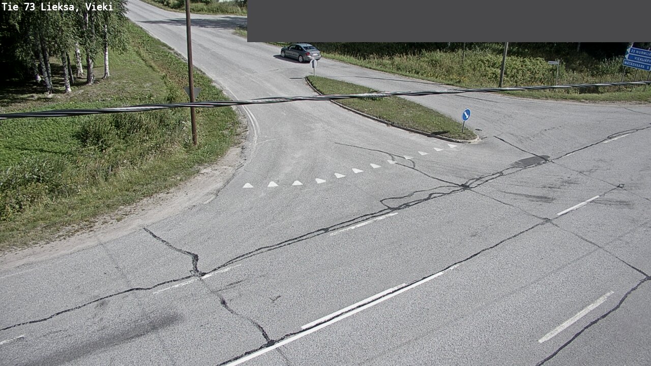 Weather Camera Image Road 73 Lieksa, Vieki, Lieksa, Pohjois-Karjala