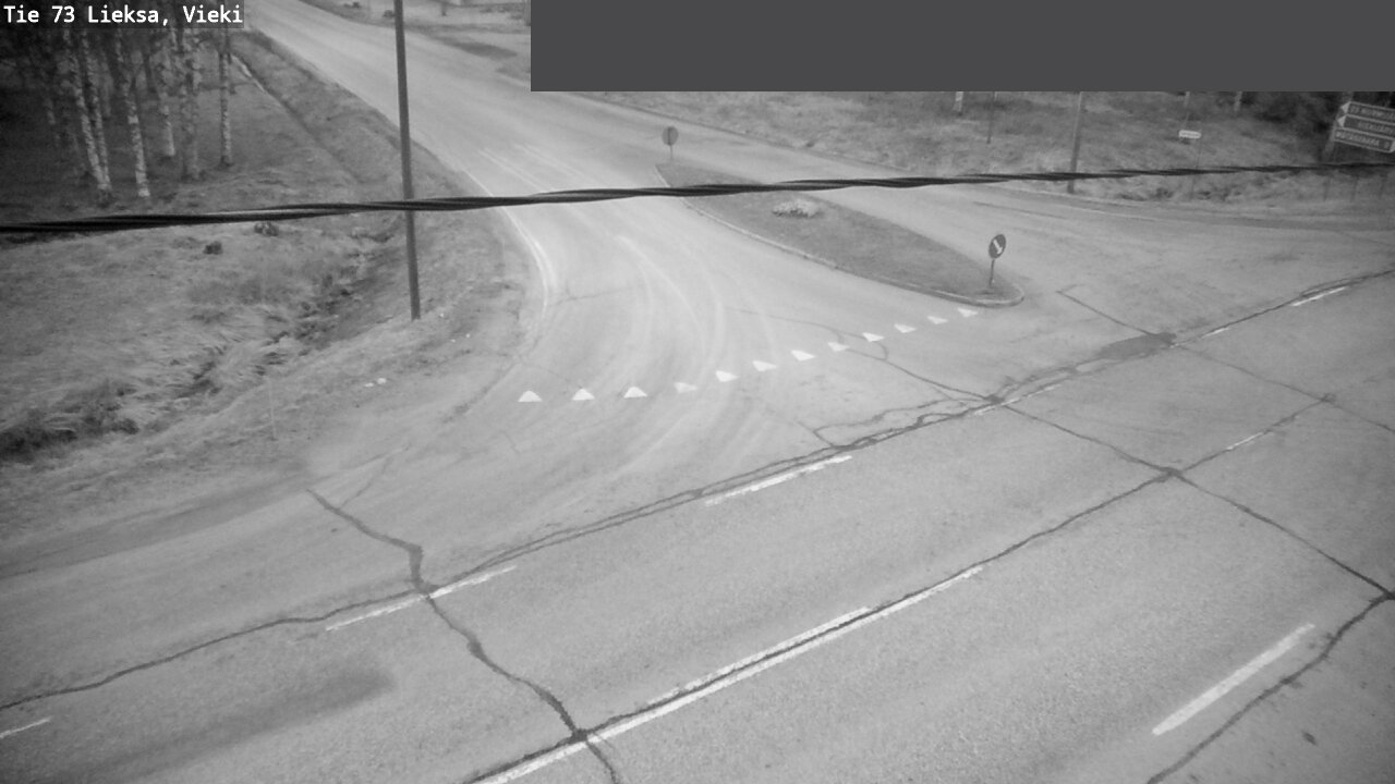 Weather Camera Image Väg 73 Lieksa, Vieki, Lieksa, Pohjois-Karjala