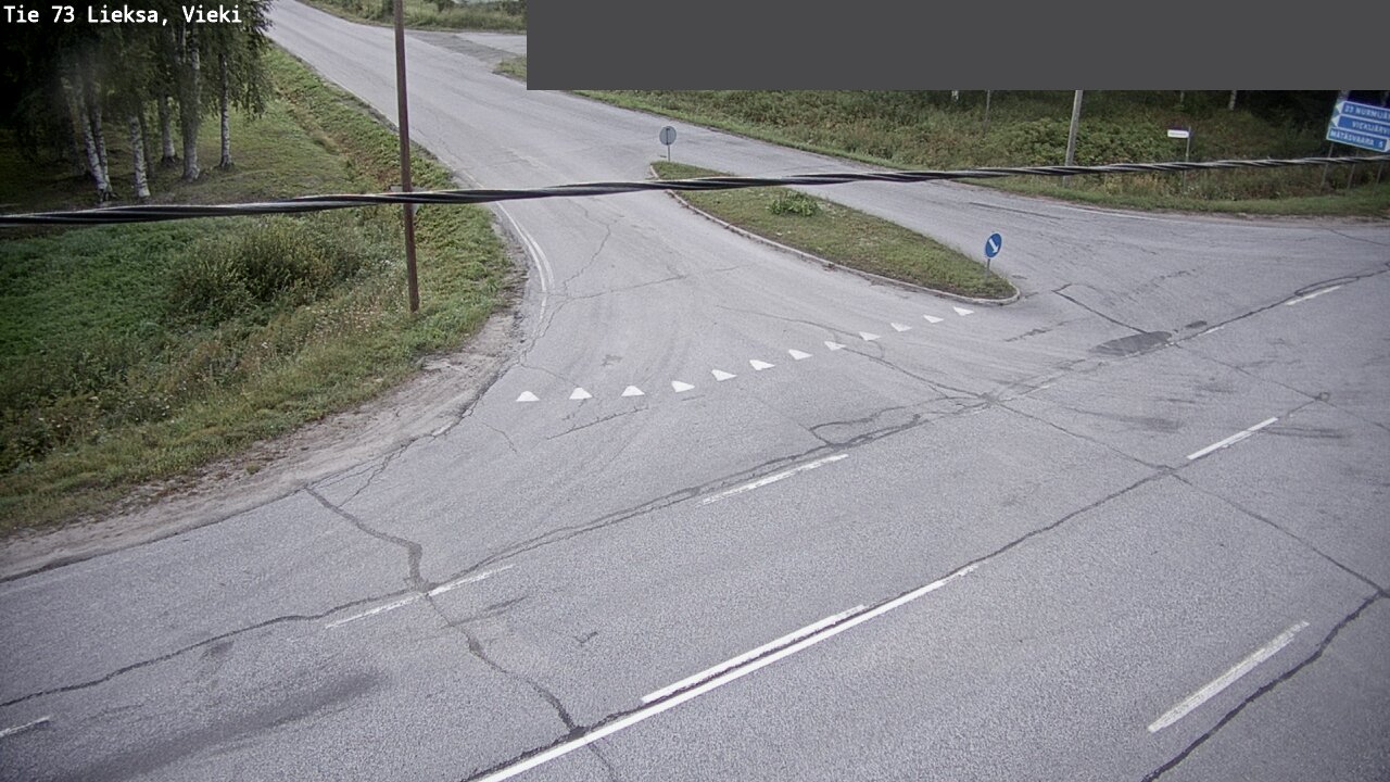 Weather Camera Image Road 73 Lieksa, Vieki, Lieksa, Pohjois-Karjala