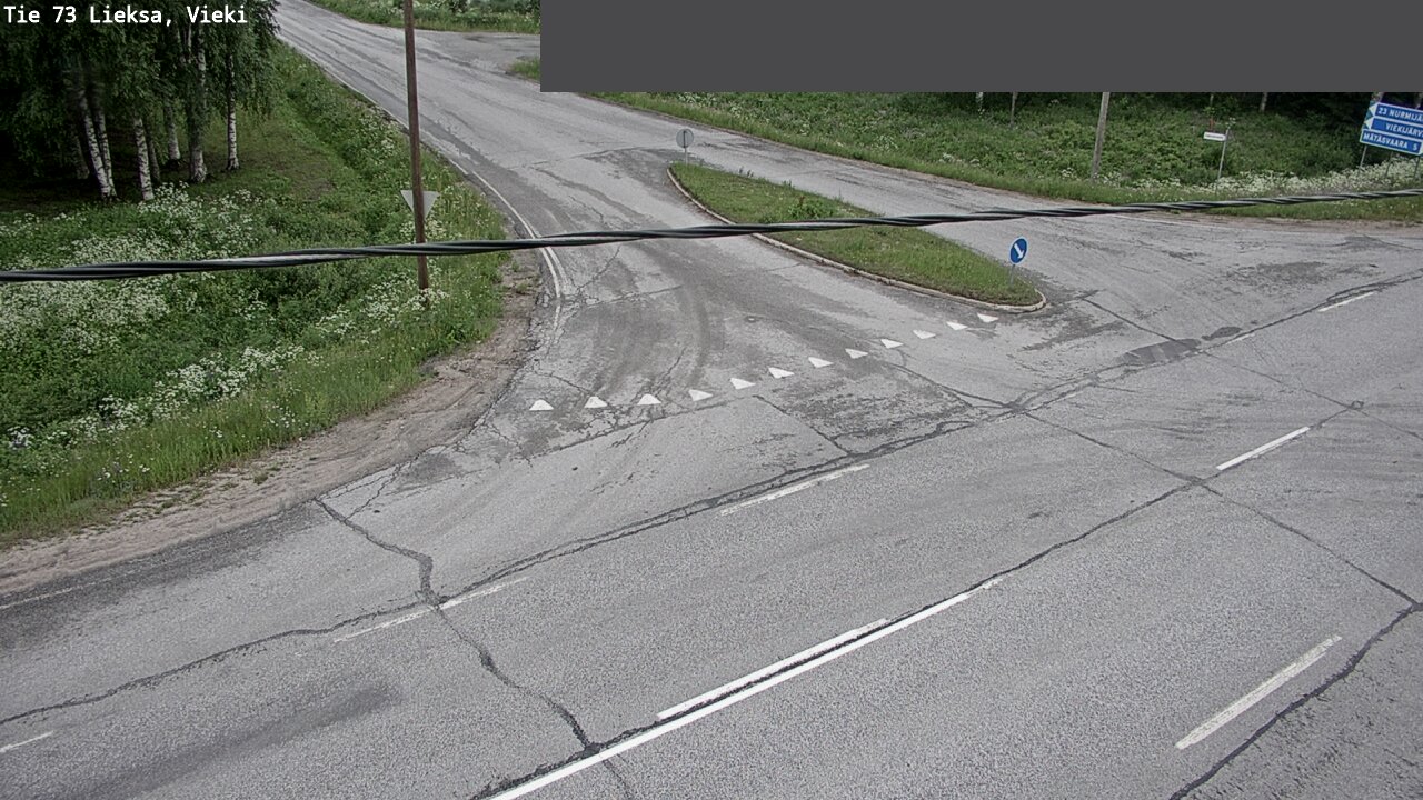 Weather Camera Image Road 73 Lieksa, Vieki, Lieksa, Pohjois-Karjala