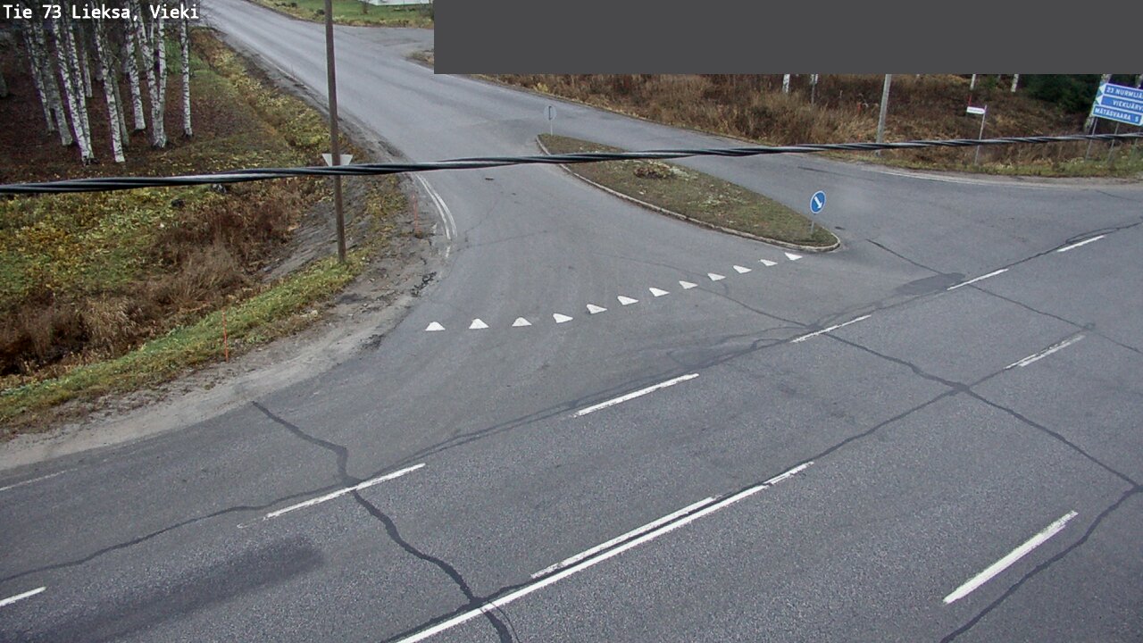 Kelikamerat Kuva Tie 73 Lieksa; Vieki, Lieksa, Pohjois-Karjala