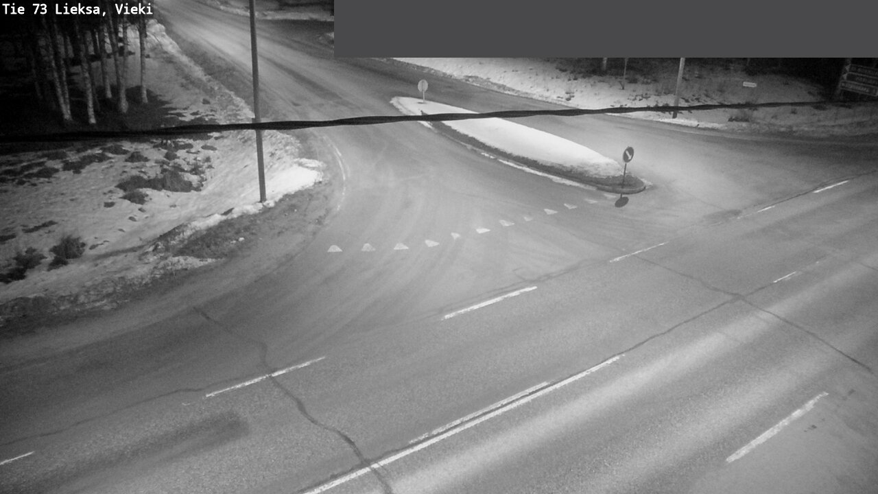 Weather Camera Image Väg 73 Lieksa, Vieki, Lieksa, Pohjois-Karjala
