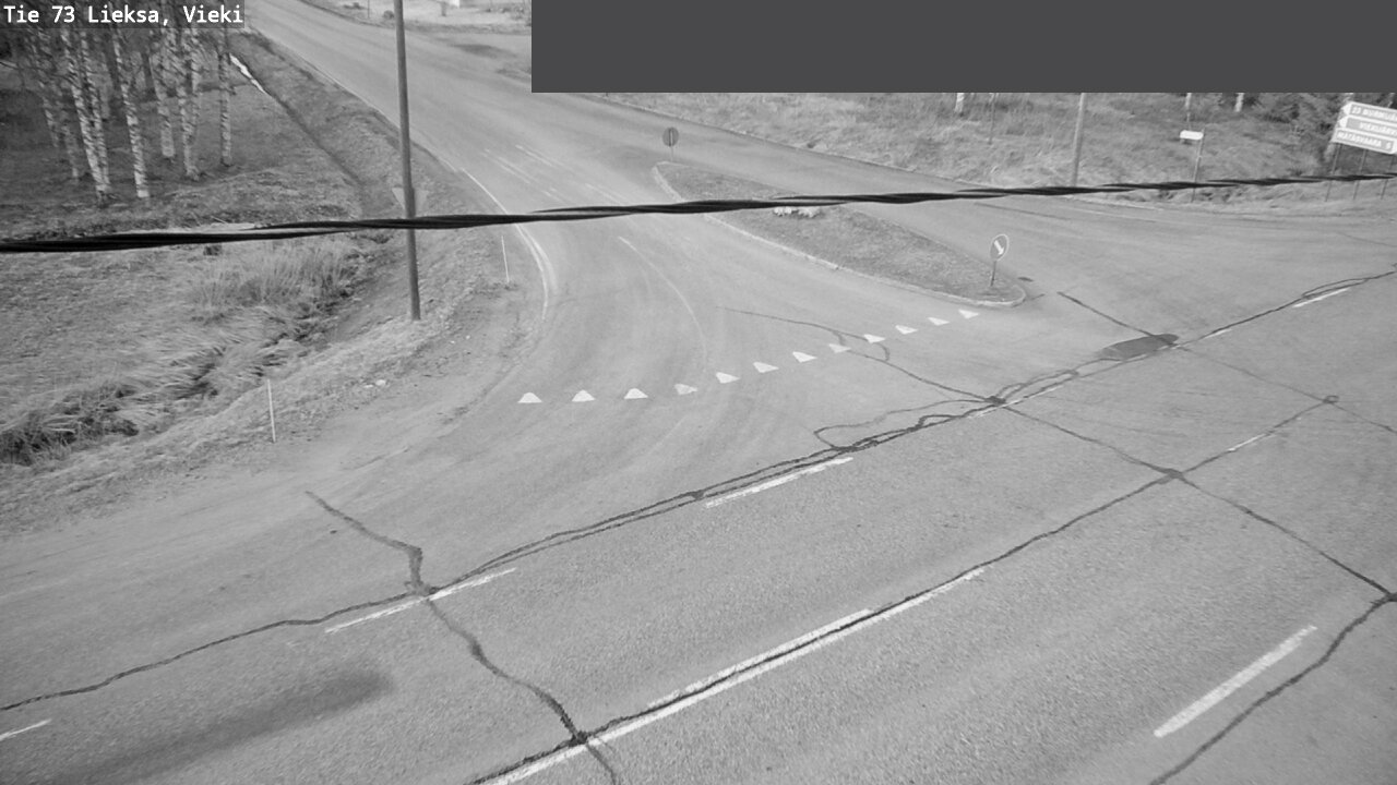 Weather Camera Image Väg 73 Lieksa, Vieki, Lieksa, Pohjois-Karjala