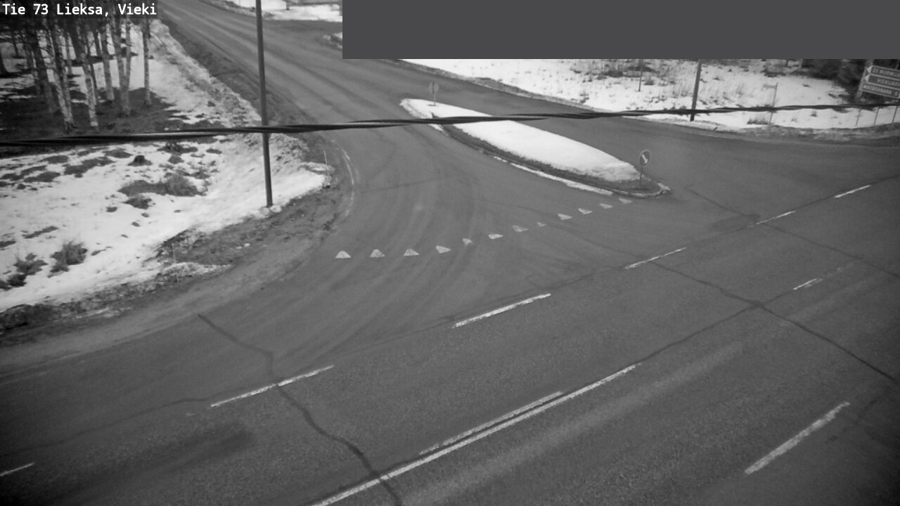 Weather Camera Image Väg 73 Lieksa, Vieki, Lieksa, Pohjois-Karjala