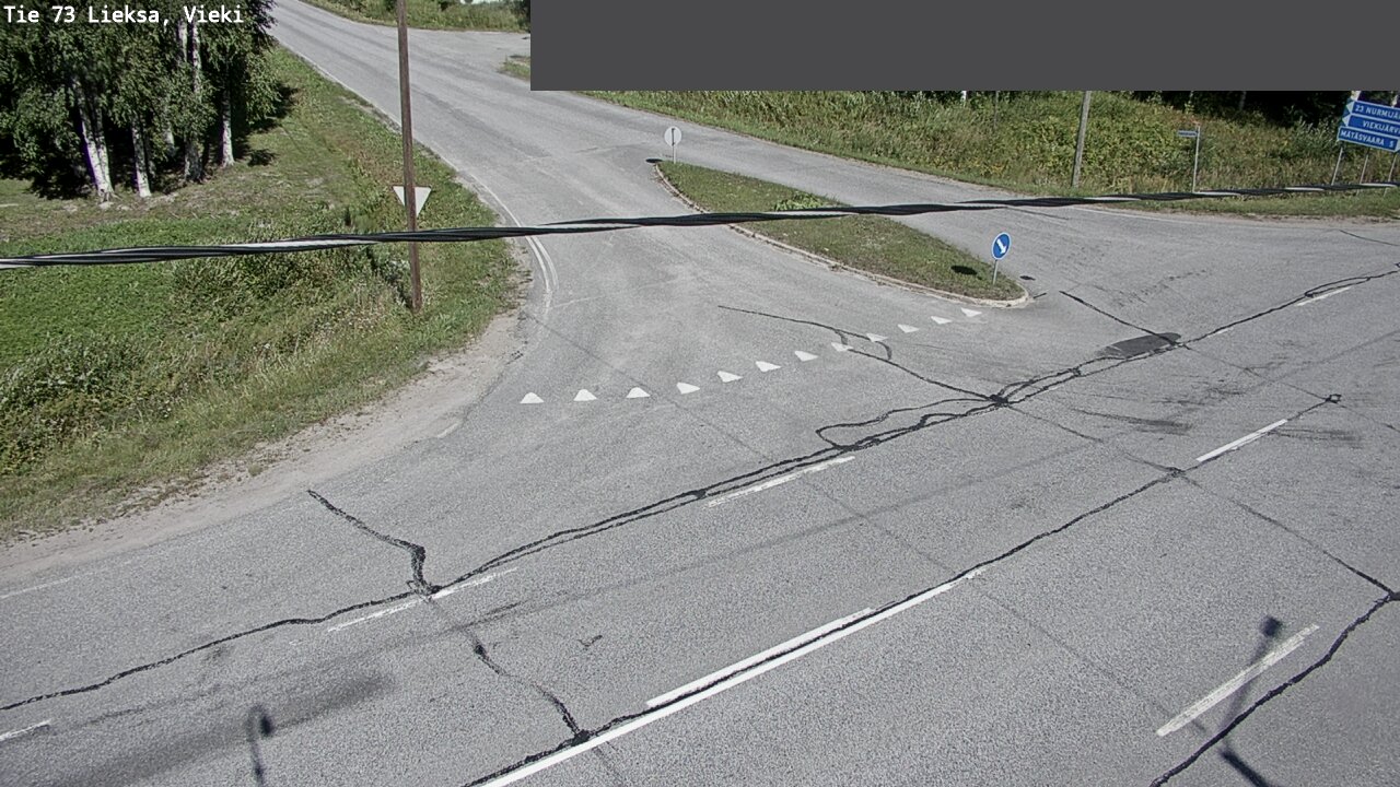 Weather Camera Image Road 73 Lieksa, Vieki, Lieksa, Pohjois-Karjala