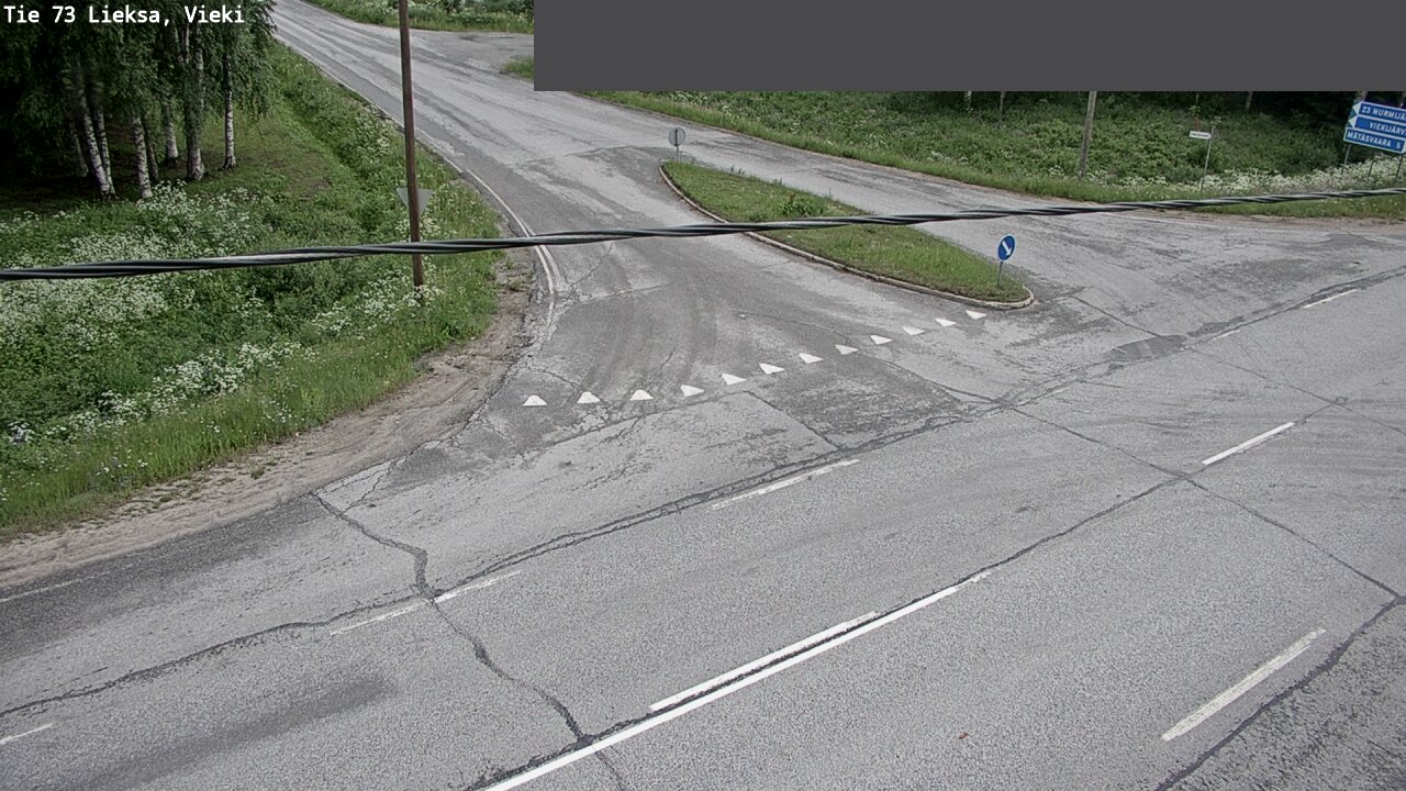 Weather Camera Image Road 73 Lieksa, Vieki, Lieksa, Pohjois-Karjala